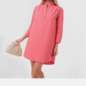 Tuckernuck Pomander Place Pink Long Sleeve Dress